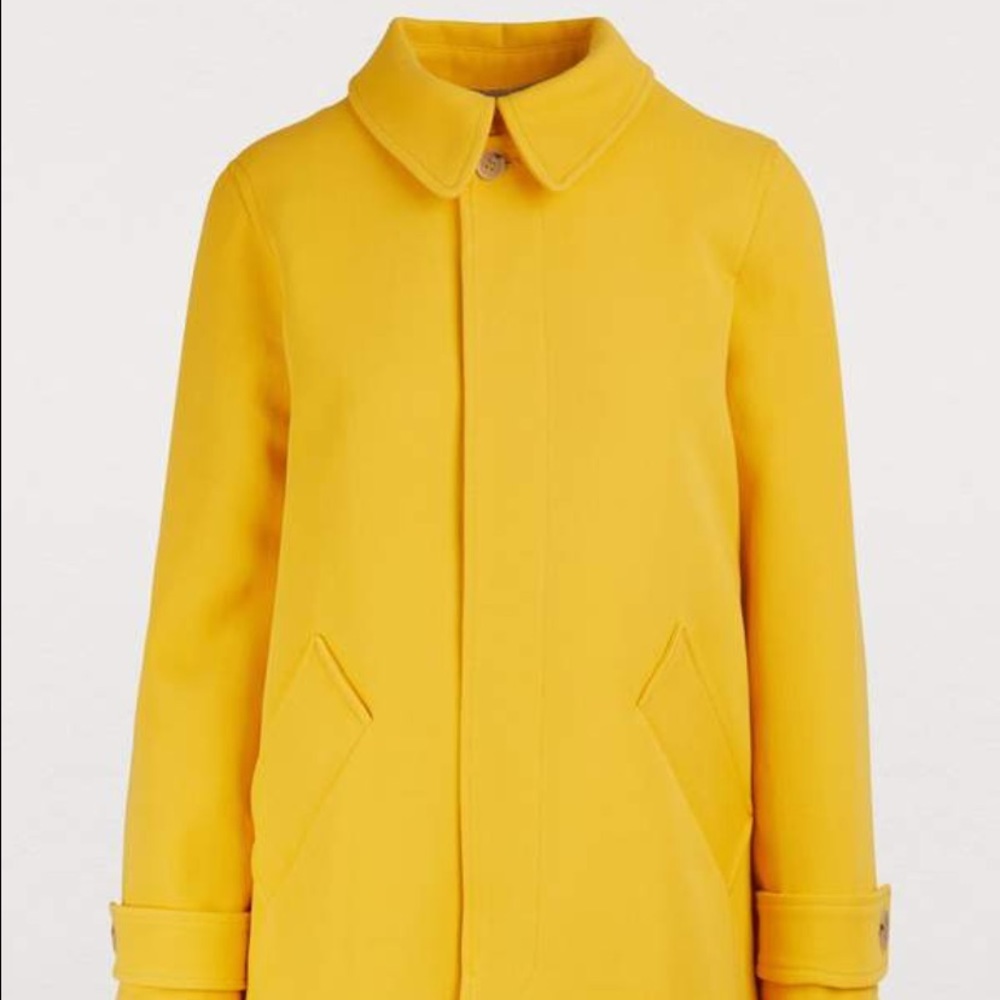 A.P.C Dinard Mac Yellow Jacket (‘19 Runway) 36 NWT
